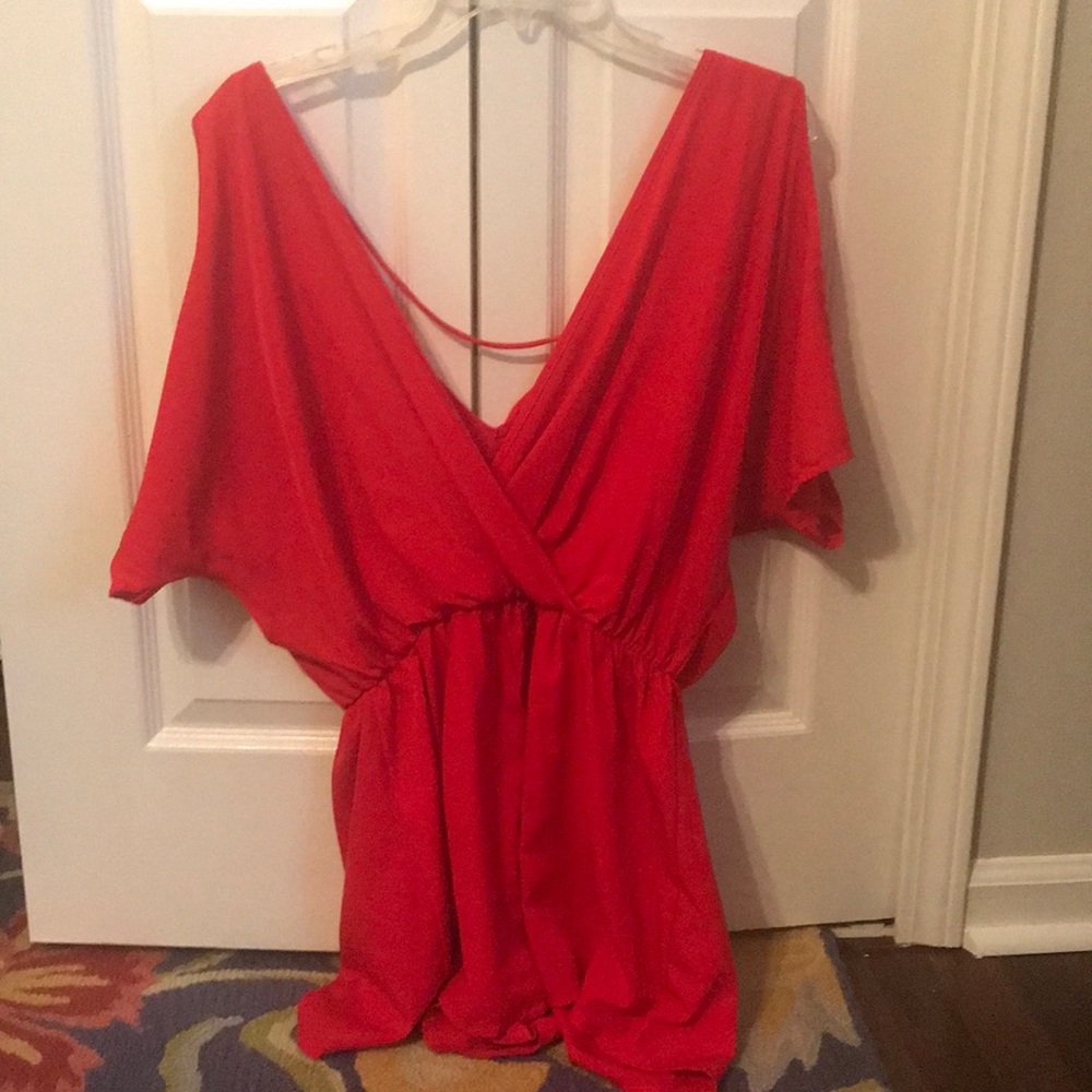 A red romper